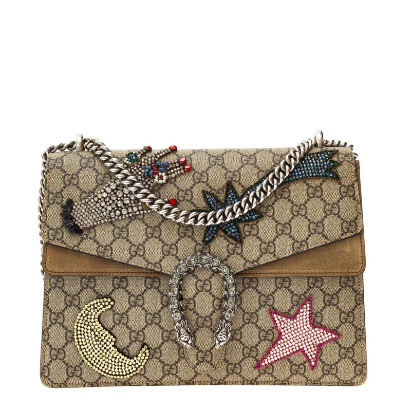 Bolsa-Gucci-Dionysus-GG-Supreme-Patches-Strass