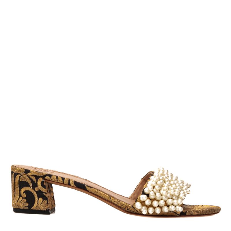 Sandalia-Tory-Burch-Slide-Dourado-e-Esferas-Peroladas