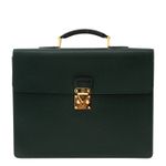 Pasta-Louis-Vuitton-Robusto-2-Couro-Taiga-Verde-