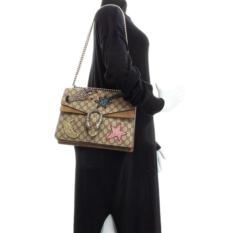 Bolsa-Gucci-Dionysus-GG-Supreme-Patches-Strass