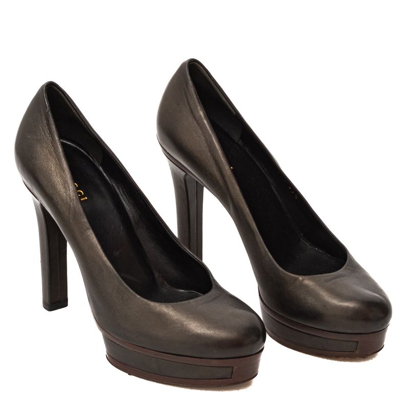 Sapato-Gucci-Meia-Pata-Couro-Marrom