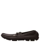 Mocassim-Prada-Circulo-Couro-Marrom