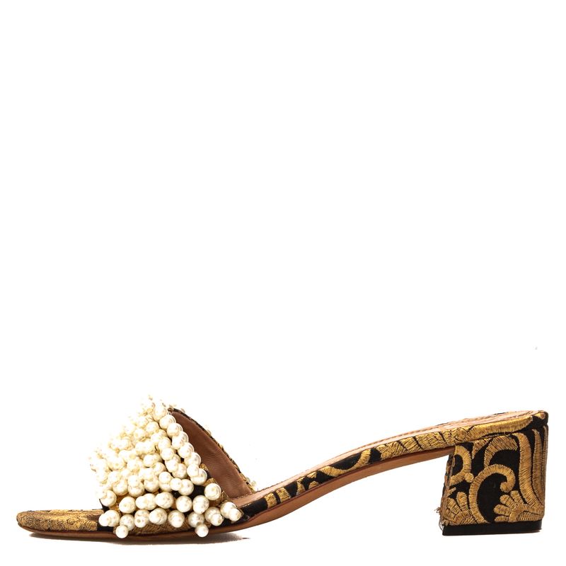 Sandalia-Tory-Burch-Slide-Dourado-e-Esferas-Peroladas