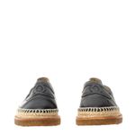Espadrille-Chanel-CC-Couro-Preto
