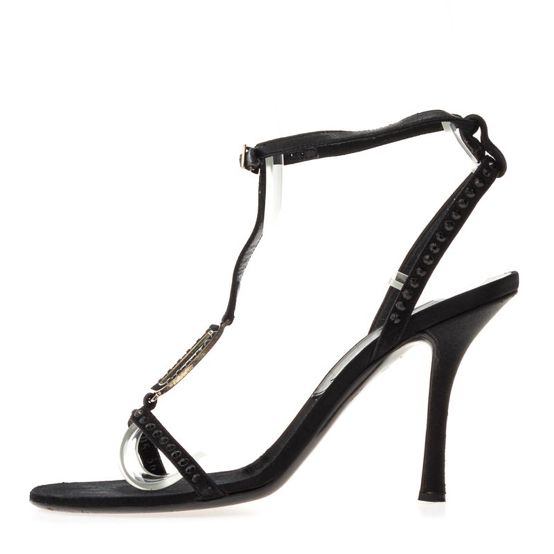 Sandalia-Christian-Dior-Cetim-Preto-e-Cristais-