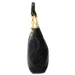 Bolsa-Christian-Dior-Tote-Couro-Trancado-Preto