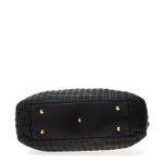 Bolsa-Christian-Dior-Tote-Couro-Trancado-Preto