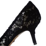Scarpin-Dolce---Gabbana-Renda-Preta-e-Pedraria-