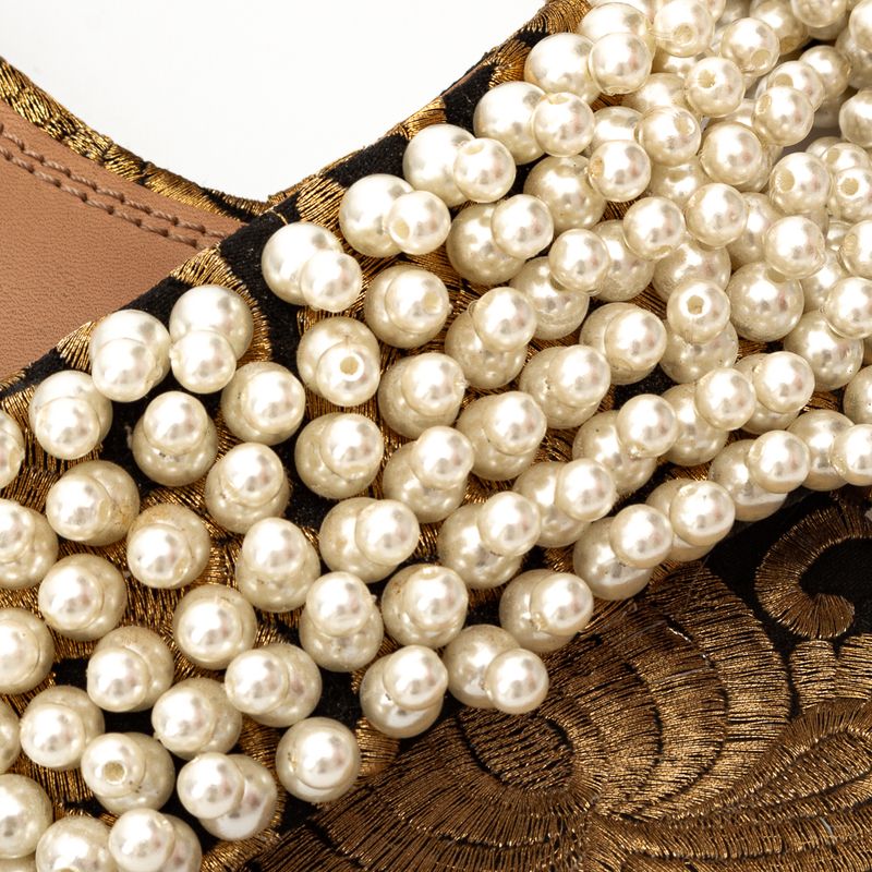 Sandalia-Tory-Burch-Slide-Dourado-e-Esferas-Peroladas