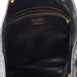 Bolsa-Christian-Dior-Tote-Couro-Trancado-Preto
