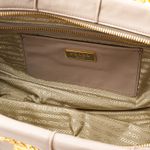Bolsa-Prada-Couro-Cinza-Alca-Corrente