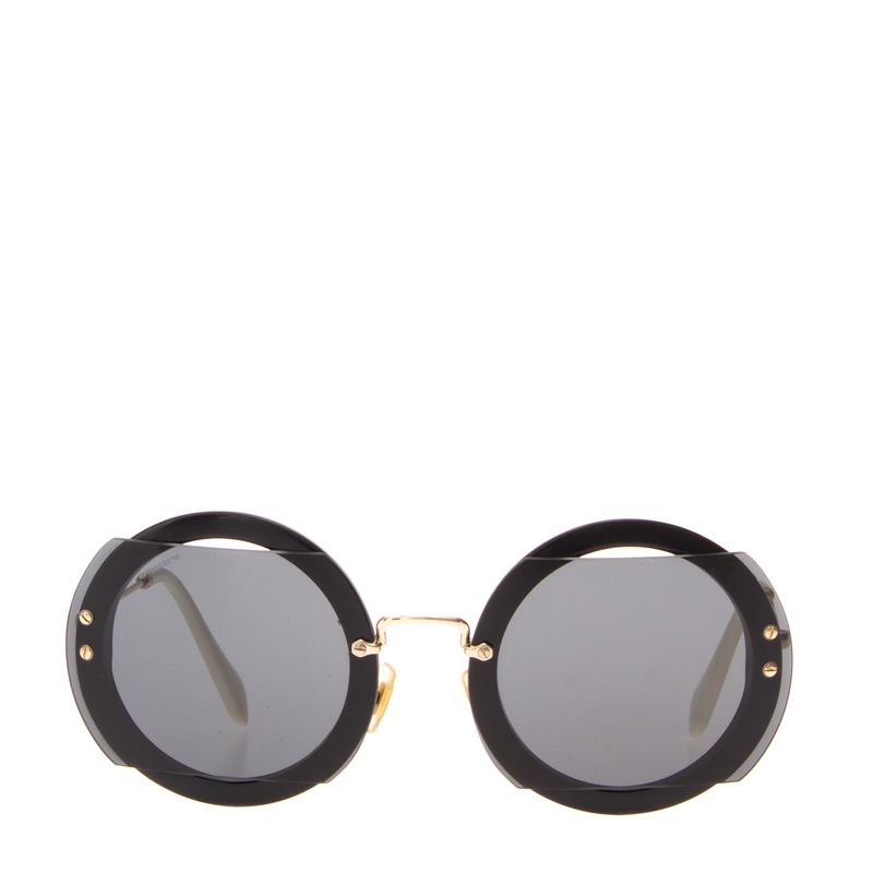 Oculos-Miu-Miu-Redondo-Acetato-Preto
