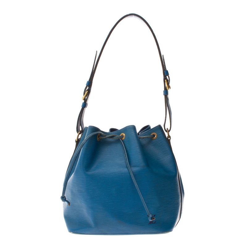 Bolsa-Louis-Vuitton-Petit-Noe-Vintage-Epi-Azul