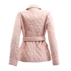 Casaco Burberry Metalassê Nylon Rose