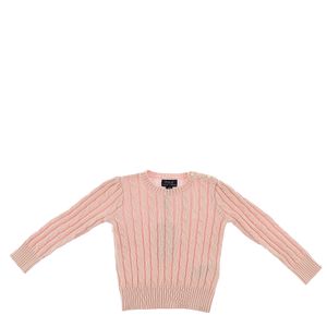 Suéter Polo Ralph Lauren Infantil Rosa