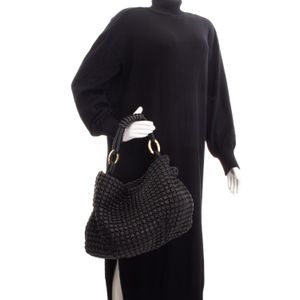 Bolsa Giorgio Armani Nylon Acolchoado Preto