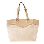 Bolsa-Gucci-Tote-Lona-e-Couro-Creme