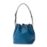 Bolsa-Louis-Vuitton-Petit-Noe-Vintage-Epi-Azul