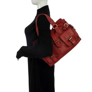 Bolsa Mulberry Vintage Couro Vermelho