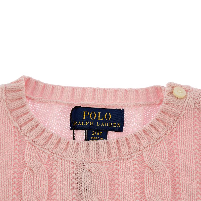 Sueter-Polo-Ralph-Lauren-Infantil-Rosa