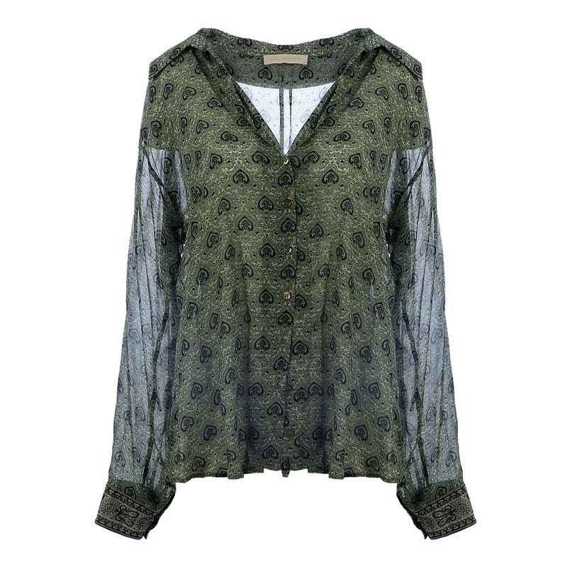 Camisa-Cris-Barros-Estampada-Verde-e-Preta
