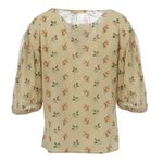 Blusa-Cris-Barros-Bege-e-Flores