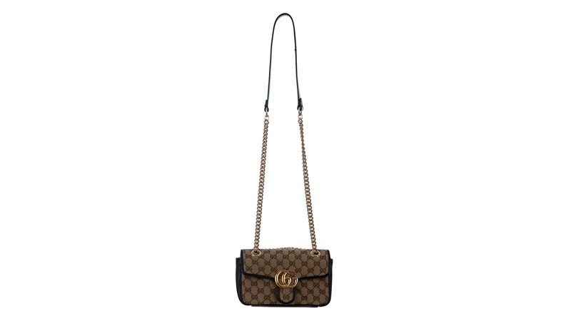 BOLSA GUCCI MARMONT ORIGINAL GG CANVAS - Luxomania