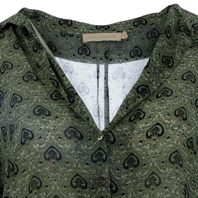 Camisa-Cris-Barros-Estampada-Verde-e-Preta