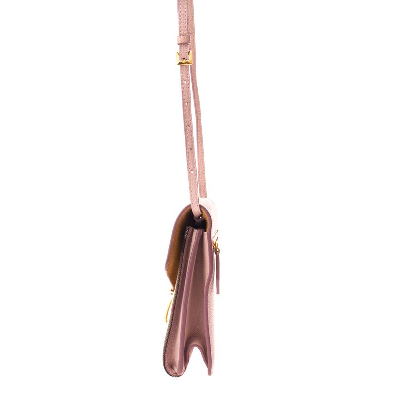 Bolsa-Burberry-Macken-House-Check-e-Couro-Rosa