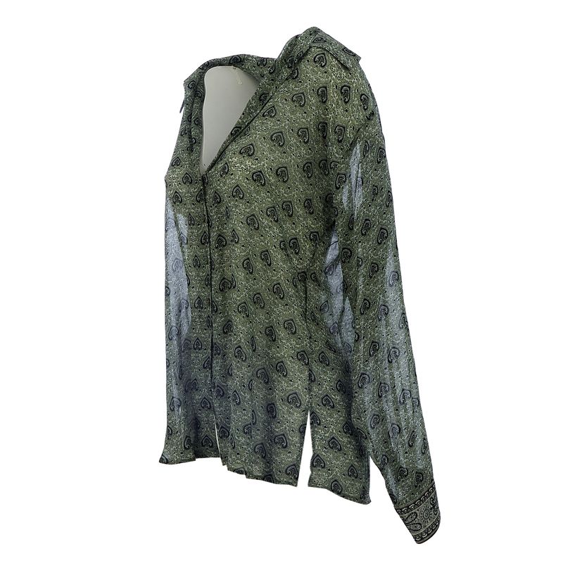 Camisa-Cris-Barros-Estampada-Verde-e-Preta