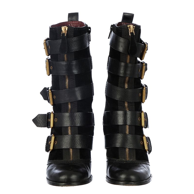Bota-Marc-by-Marc-Jacobs-Couro-Preto-e-Fivelas