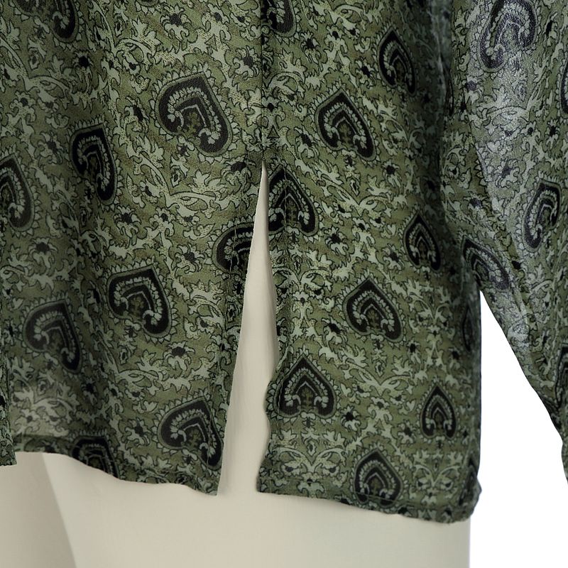 Camisa-Cris-Barros-Estampada-Verde-e-Preta