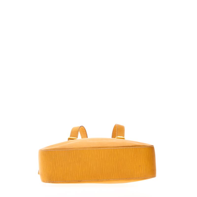 Bolsa-Fendi-Vintage-Couro-Texturizado-Amarelo