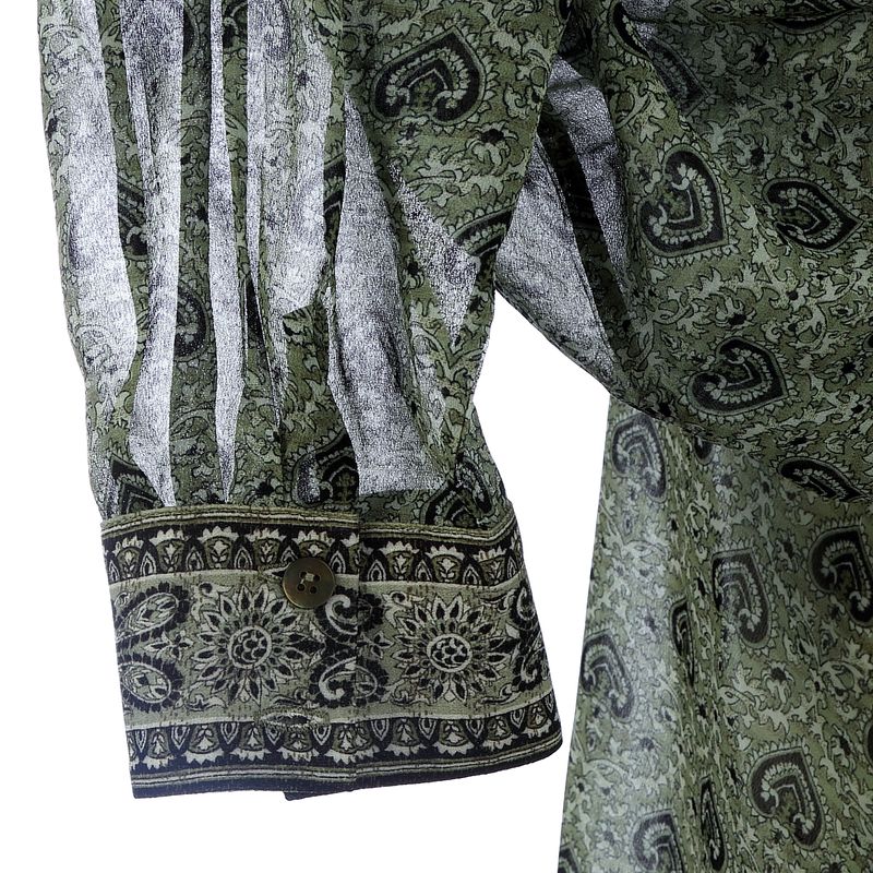 Camisa-Cris-Barros-Estampada-Verde-e-Preta