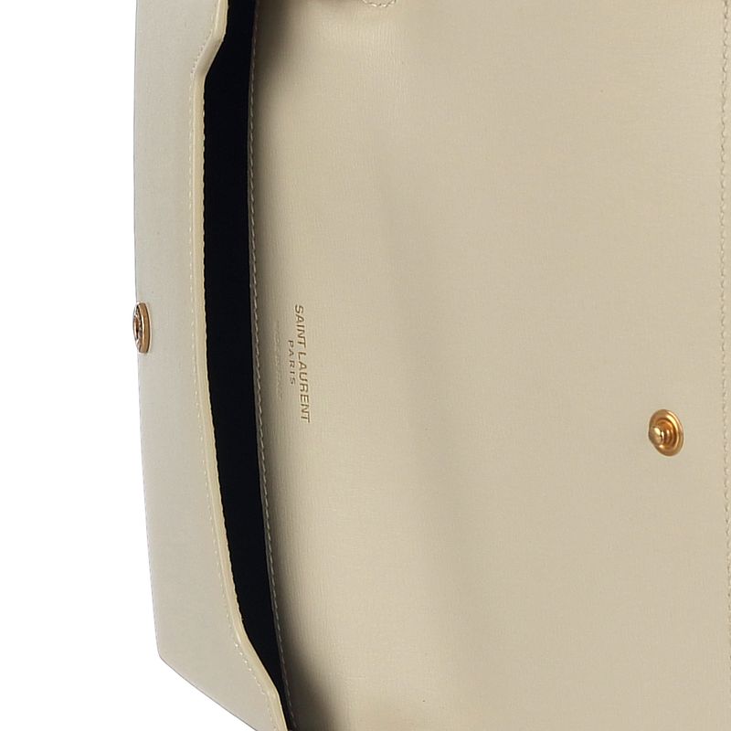Bolsa-Saint-Laurent-Porta-Celular-Couro-Branco