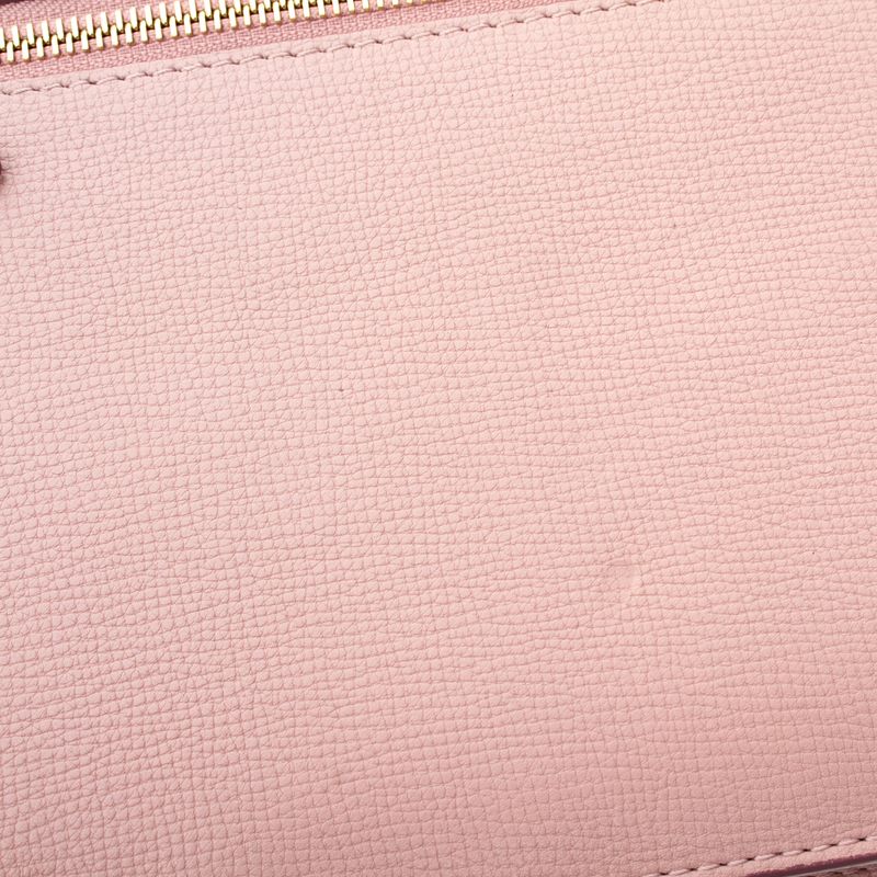 Bolsa-Burberry-Macken-House-Check-e-Couro-Rosa