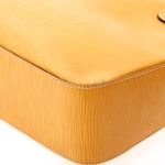 Bolsa-Fendi-Vintage-Couro-Texturizado-Amarelo