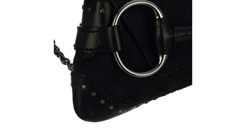 Bolsa Gucci Crystal Horsebit - Inffino, Brechó de Luxo Online