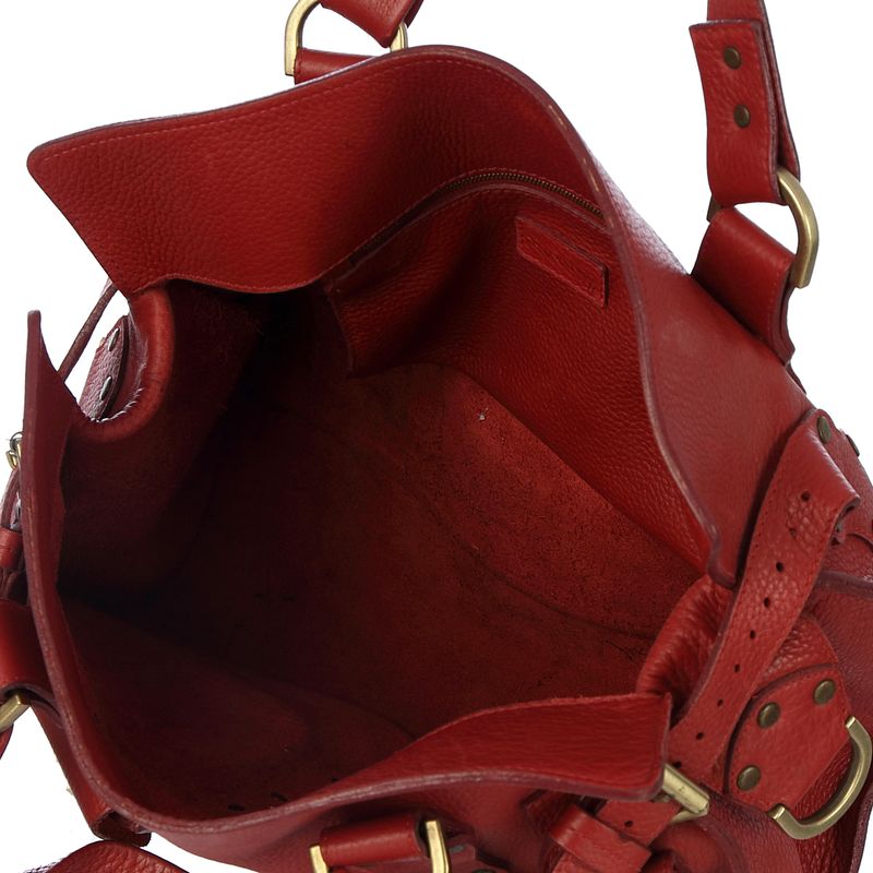 Bolsa-Mulberry-Vintage-Couro-Vermelho