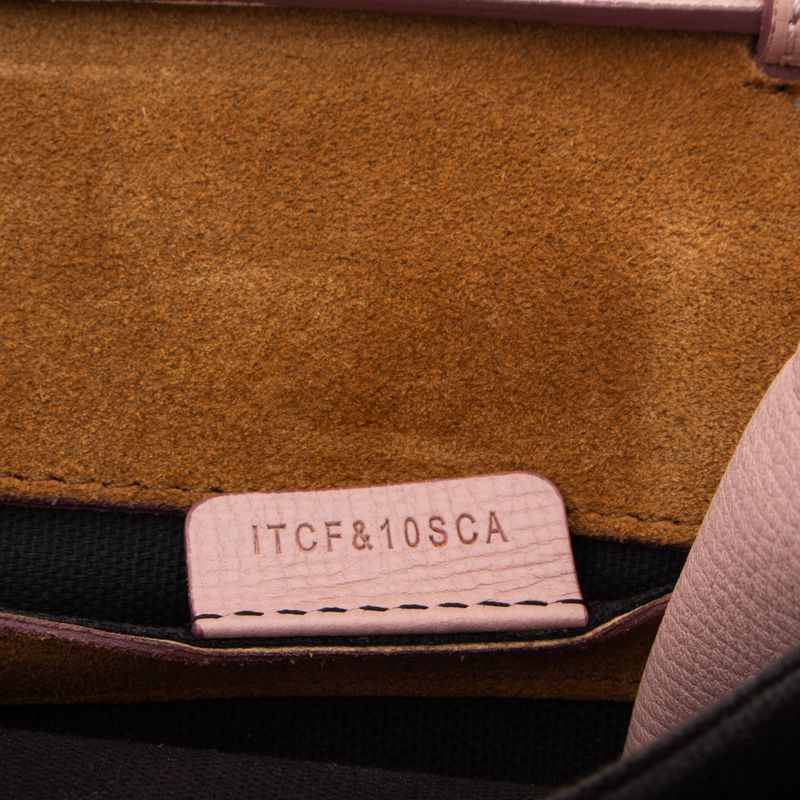 Bolsa-Burberry-Macken-House-Check-e-Couro-Rosa