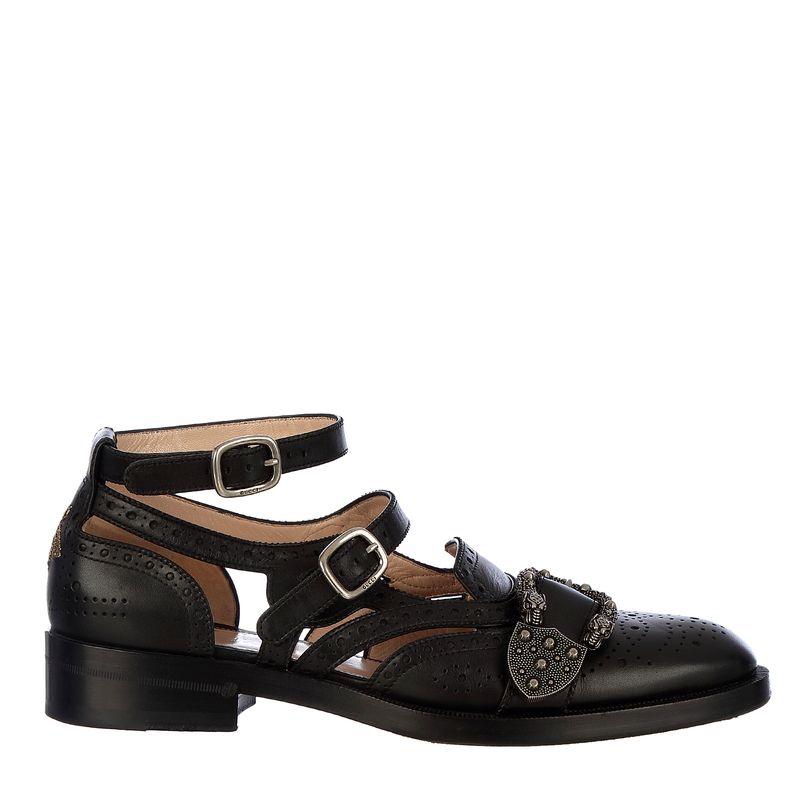 Oxford-Gucci-Recortes-Couro-Preto