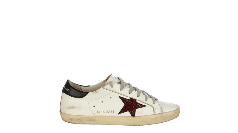 Tenis branco best sale com estrela