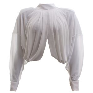 Camisa PatBo Cropped Branca