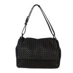 Bolsa-Bottega-Veneta-Shoulder-Intrecciato-Preto