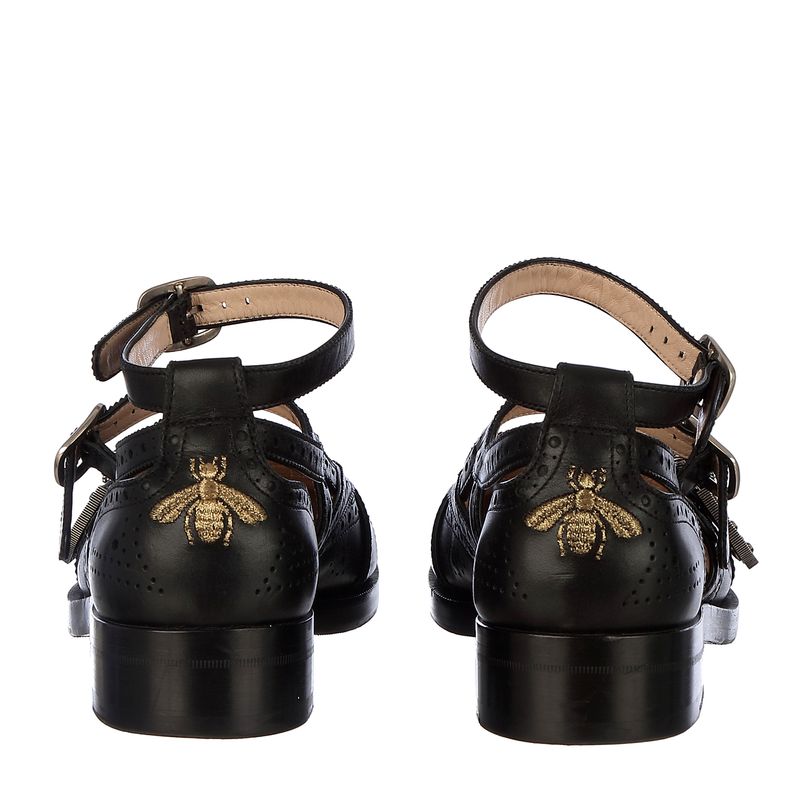 Oxford-Gucci-Recortes-Couro-Preto