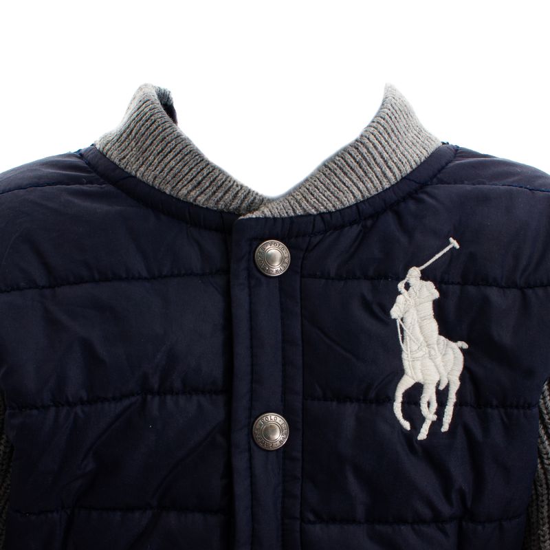 Casaco-Ralph-Lauren-Kids-Nylon-e-Trico-Azul-e-Cinza