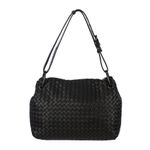 Bolsa-Bottega-Veneta-Shoulder-Intrecciato-Preto