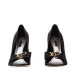 Peep-Toe-Louis-Vuitton-Love-Canvas-Preto