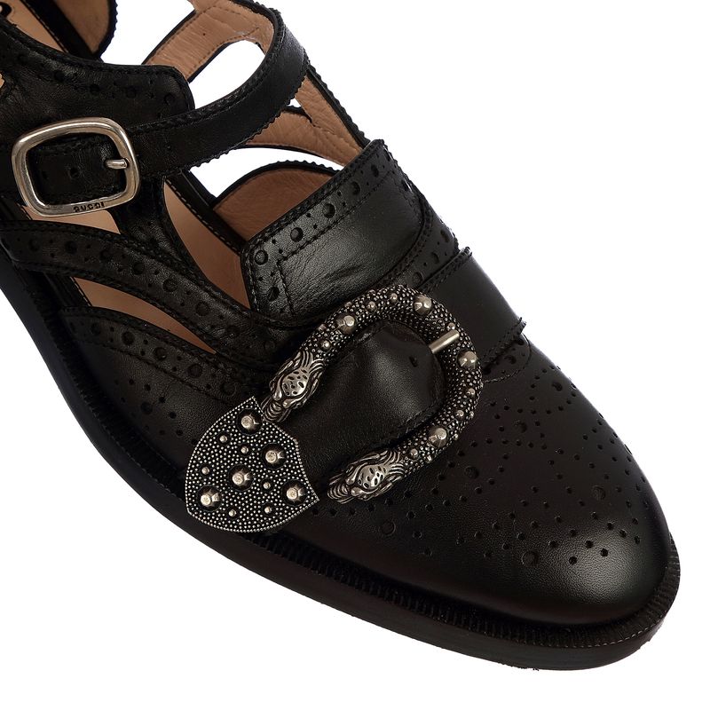 Oxford-Gucci-Recortes-Couro-Preto