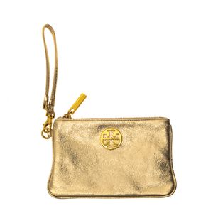 Clutch Tory Burch Dourada